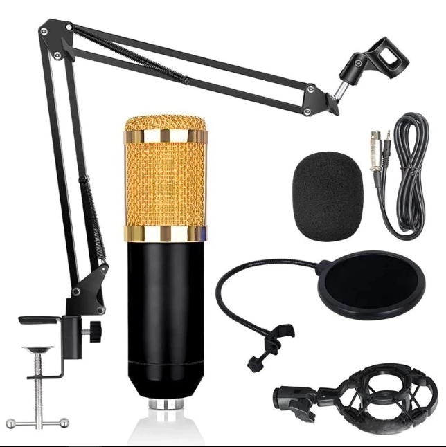 Kit Streamer  Keedi Mic800 Com Braço Articulado + Mesa V8