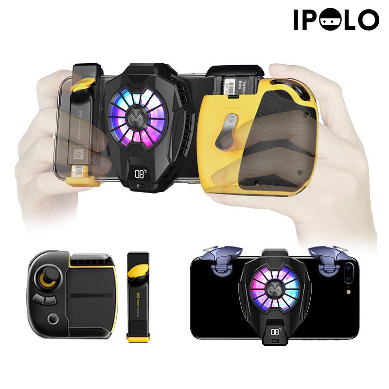 Cooler Gamer Para Celular Pro Memo Dl05 Led Rgb Refrigeração