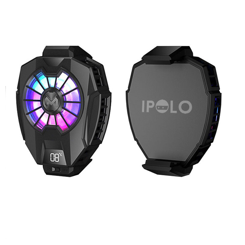 Cooler Gamer Para Celular Pro Memo Dl05 Led Rgb Refrigeração