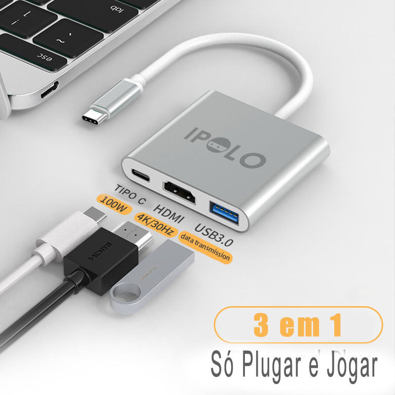 Adaptador Mobilador Usb Tipo C Hdmi Dex